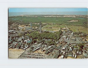 Postcard Aerial View of Provincetown, Massachusetts