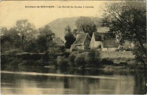 CPA VELOTTE Les Bords du Doubs - Environs de Besancon (1114778)