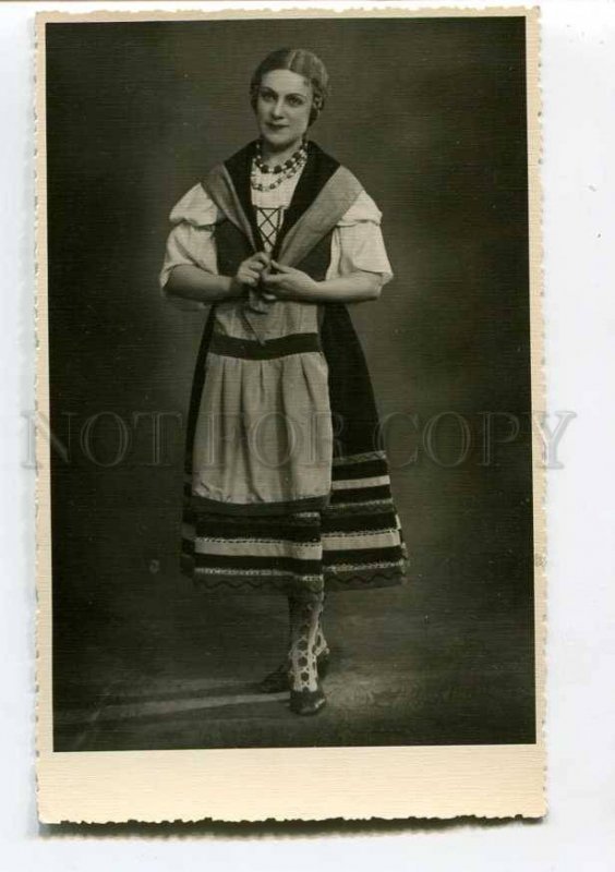 3041783 HOLMINA Russian OPERA Star. Old Real PHOTO