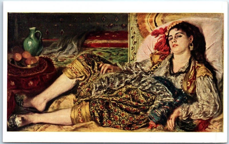 Postcard - Odalisque By Renoir, National Gallery Of Art - Washington, D. C.