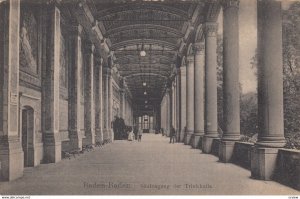 BADEN-BADEN, Baden-Wurttenberg, Germany , 1900-10s ; Saulengang der Trinkhalle