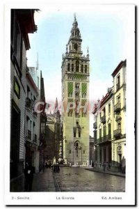 Old Postcard Sevilla La Giralda