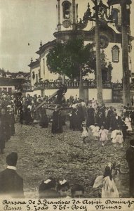 brazil SÃO JOÃO DEL-REI Minas Gerais, Igreja de São Francisco de Assis 1907 RPPC