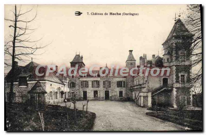 Postcard Old Chateau De Hoche