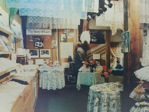 Vintage Postcard View of the Interior of The Lace Centre Castle Rd Nottingham