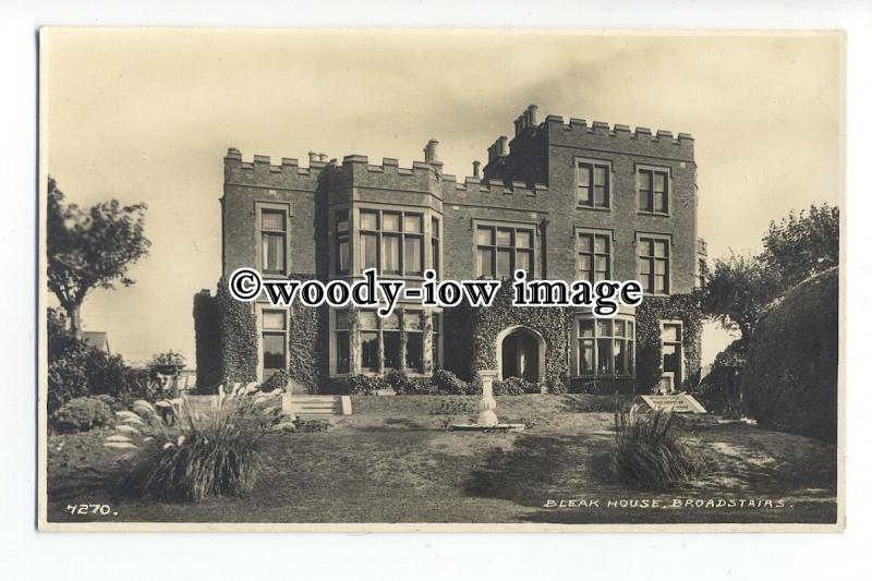 tq0800 - Kent - Bleak House/Fort House on the Cliffs, at Broadstairs - Postcard