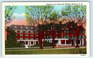 HANOVER, NH ~ DARTMOUTH COLLEGE Hanover Inn  c1940s Grafton County Postcard