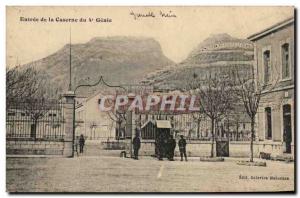 Barracks of Entree 4 Genie Old Postcard