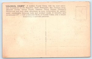 Colonial Courts - Ciudad Valles - MEXICO Postcard