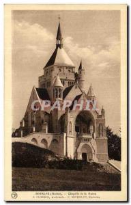 Old Postcard Dormans Marne Chapel