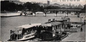 CPA PARIS La Seine au Pont des Arts (302644)