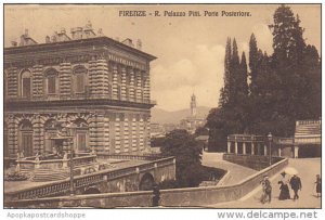 Italy Firenze Palazzo Pitti Parte Posteriore