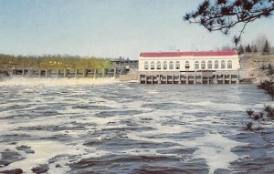 Dam And Power House Dells Of The Wisconsin River, Wisconsin WI  