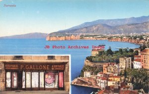 Italy, Sorrento, City Scene, Aerial View, P Gallone Store, Multi-View