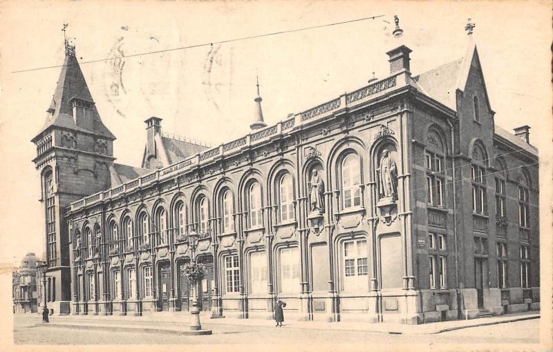 BR56027 Palais de Justice vu de la porte de Heusy Verviers    Belgium