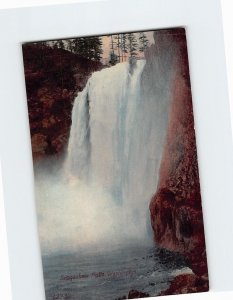 Postcard Snoqualmie Falls, Snoqualmie, Washington