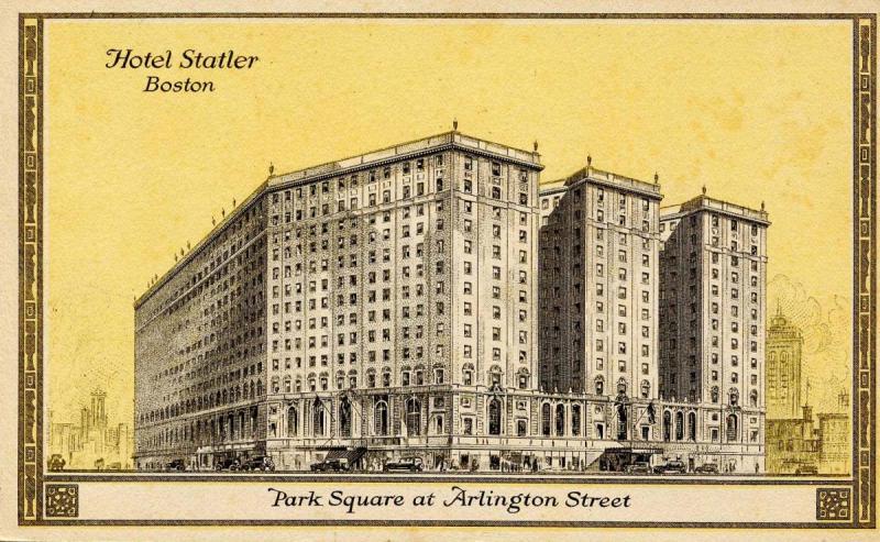 MA - Boston. Hotel Statler