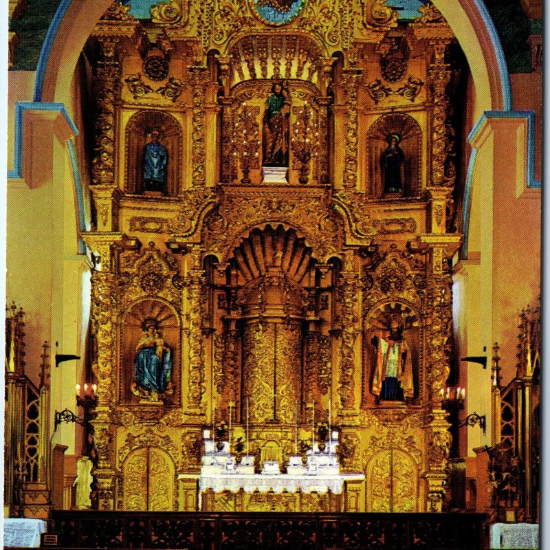 c1970s Panama City, Panama Interior Chapel Church of San Jose 1677 Chrome A331