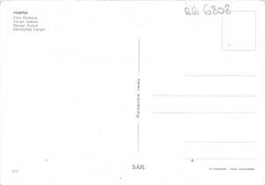 BG6808 foro romano    pompei   italy