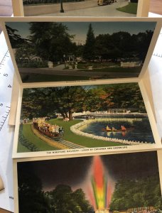 LOT of 2 : Vintage Hershey Pennsylvania The Chocolate Town Souvenir Postcard