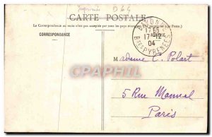 Old Postcard Biarritz Cote Des Basques and Pyrenees