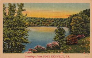 Postcard Greetings from Port Kennedy PA