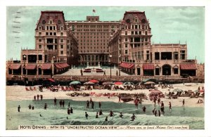 New Jersey Atlantic City Hotel Dennis 1938