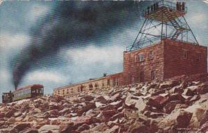 Colorado Station On Summit Of Pike's Peak