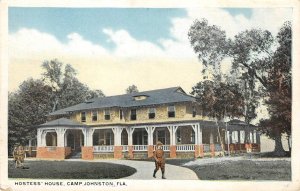 Hostess' House CAMP JOHNSTON Florida Military WWI c1910s Vintage Postcard