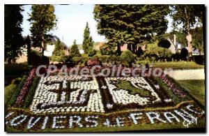 Old Postcard Louviers The Public Garden Of Weapons Louviers