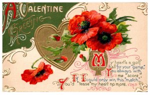 Valentine  Flowers , Poem  , John Winsch