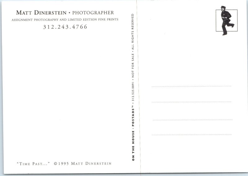 c1995 Time Past... Vintage Pocket Watches Big Ben Postcard Matt Dinerstein M49