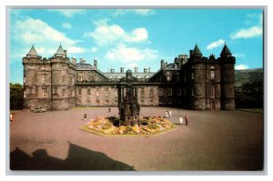 Holyrood Palace Official Residence British Monarch Scotland Postcard