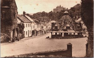 England Dunster Market Judges Vintage Postcard C188