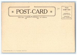 c1905 Northampton High School Northampton Massachusetts MA Antique Postcard 