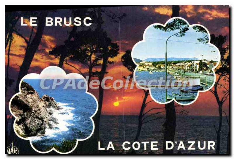 Modern Postcard La Cote D'Azur Le Brusc Var