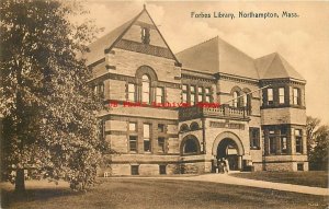 MA, Northampton, Massachusetts, Forbes Library, 1914 PM, Scott Pub No 1239