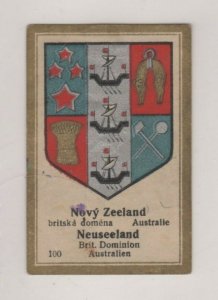 Rueger Chocolates Vignette Trade Card National Coats of Arms - New Zealand #100