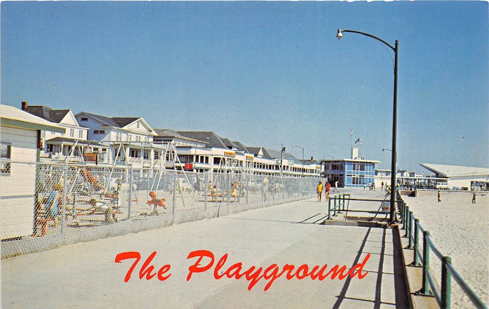 Hampton Beach New Hampshire 1960s Postcard The Playground Beach Resort ...