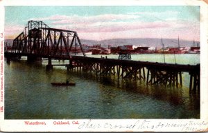 California Oakland Waterfront View 1909