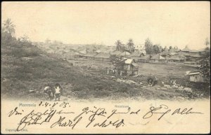 liberia, MONROVIA, Krootown Panorama (1905) Stamps