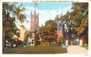 College Hall in Northampton, Massachusetts Smith College.