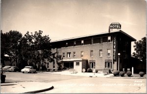 Real Photo Postcard Sawnee Hotel in Brookings, South Dakota~1300