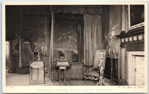 Postcard - Holyrood Palace, Queen Mary's Bedroom - Edinburgh, Scotland