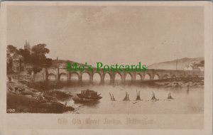 Nottinghamshire Postcard - Nottingham, The Old Trent Bridge  RS37084