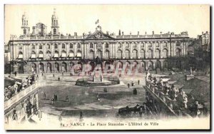 Old Postcard Nancy La Place Stanislas The City Hotel