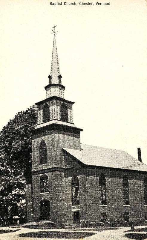 VT - Chester. Baptist Church