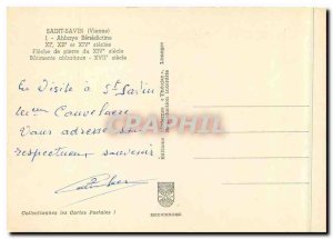 Postcard Modern Saint Savin (Vienne) Benedictine Abbey eleventh twelfth and f...