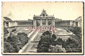 Old Postcard Brussels Pac the fiftieth anniversary
