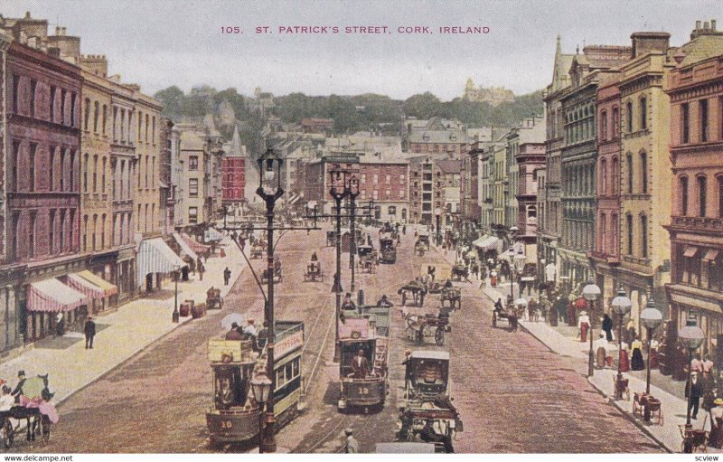 CO. CORK, Ireland, 1900-1910's; St. Patrick's Street